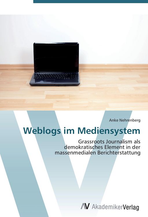 Produktbild: Weblogs im Mediensystem