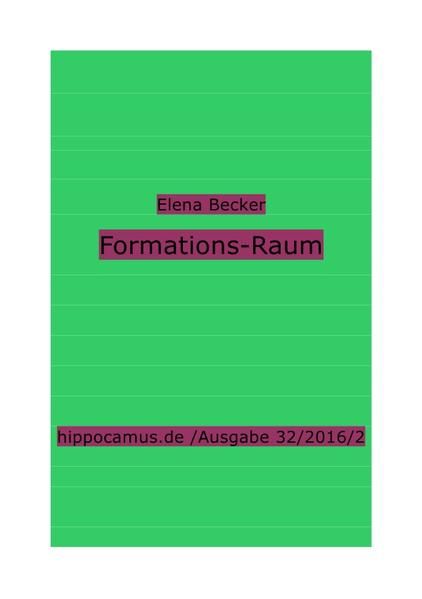 Produktbild: hippocamus.de / Formierungs-Raum