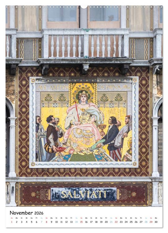 Produktbild: Venedig - Magische Impressionen (hochwertiger Premium Wandkalender 2026 DIN A2 hoch), Kunstdruck in Hochglanz