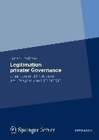 Produktbild: Legitimation privater Governance
