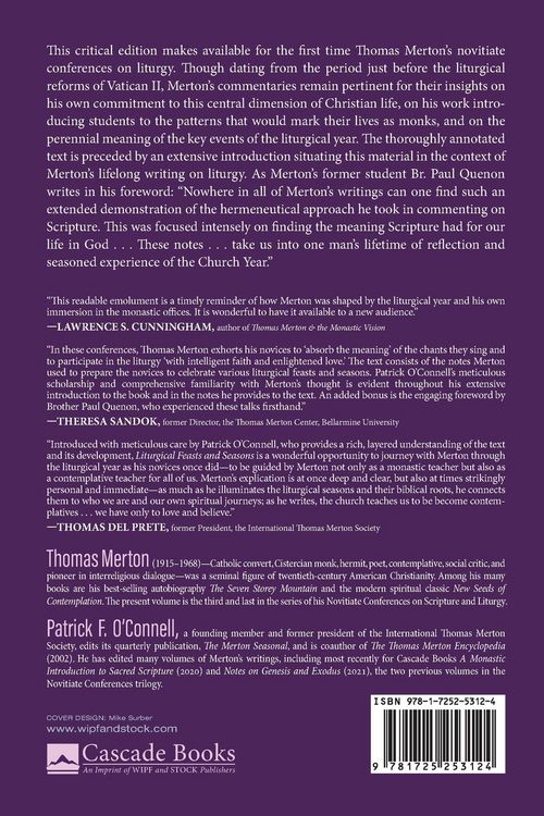 Produktbild: Liturgical Feasts and Seasons