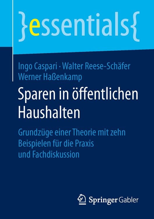 Produktbild: Sparen in öffentlichen Haushalten