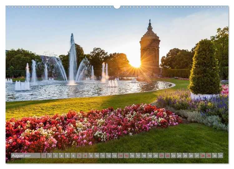 Produktbild: Wundersch&ouml;nes Baden-W&uuml;rttemberg (hochwertiger Premium Wandkalender 2027 DIN A2 quer), Kunstdruck in Hochglanz