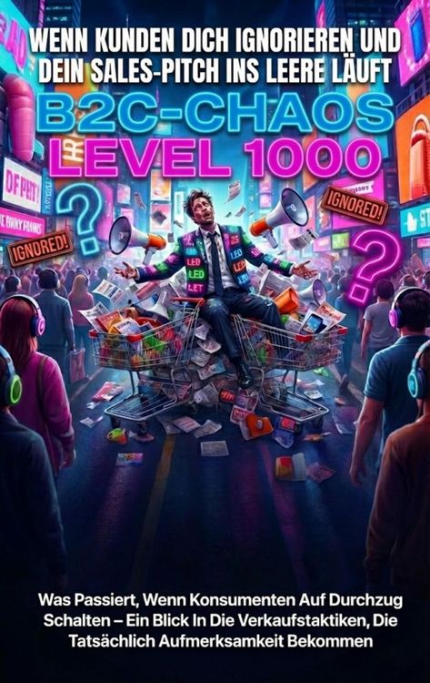 Produktbild: Wenn Kunden Dich Ignorieren Und Dein Sales-Pitch Ins Leere L&auml;uft: B2C-Chaos Level 1000