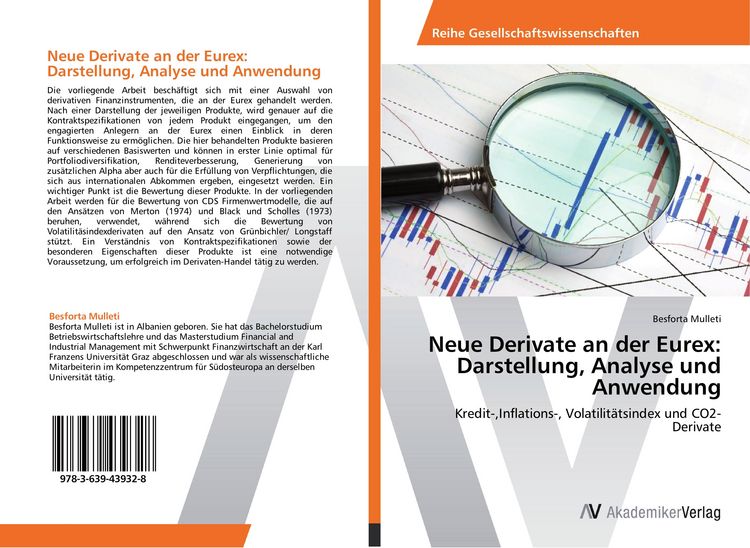 Produktbild: Neue Derivate an der Eurex: Darstellung, Analyse und Anwendung