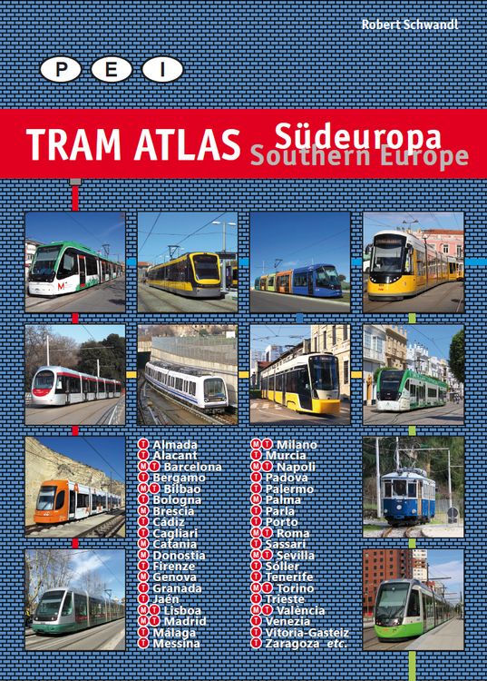 Produktbild: Tram Atlas S&uuml;deuropa/Southern Europe