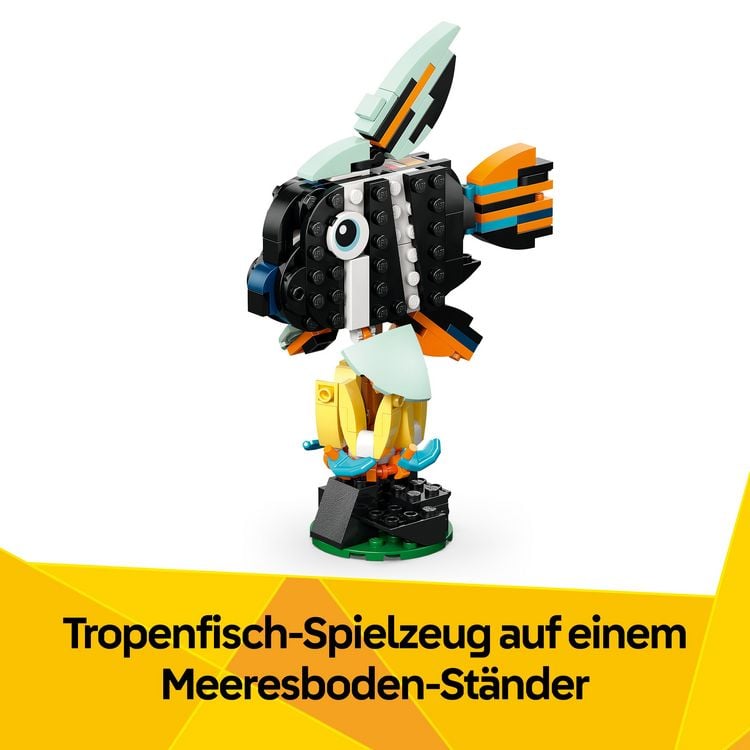 Produktbild: LEGO Creator Wilde Tiere: Tropischer Tukan 31173, 3-in-1 Spielzeug