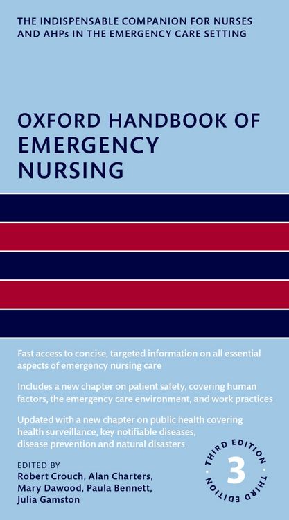 Produktbild: Oxford Handbook of Emergency Nursing