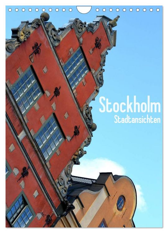 Produktbild: Stockholm - Stadtansichten (Wandkalender 2026 DIN A4 hoch), CALVENDO Monatskalender