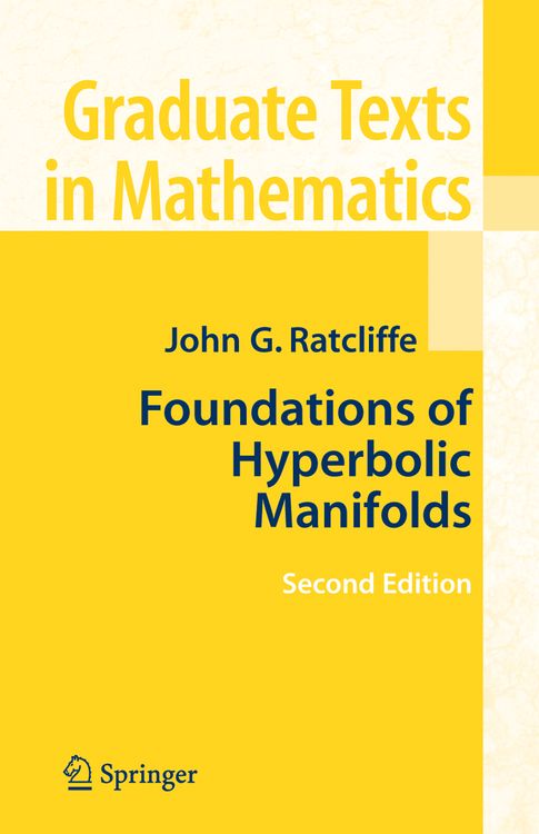 Produktbild: Foundations of Hyperbolic Manifolds