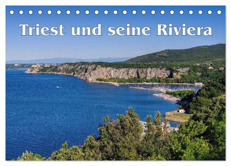Produktbild: Triest und seine Riviera (Tischkalender 2026 DIN A5 quer), CALVENDO Monatskalender
