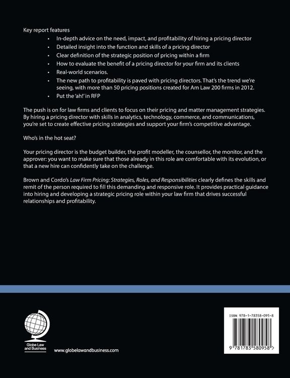 Produktbild: Law Firm Pricing