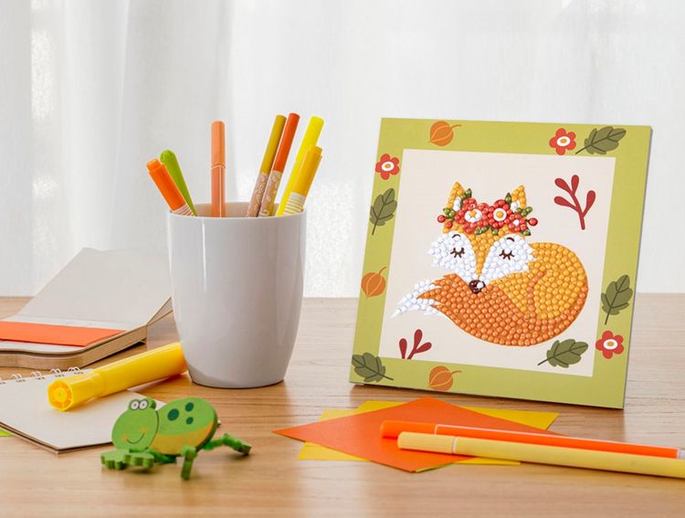Produktbild: Diamond Painting Kleiner Fuchs