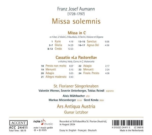 Produktbild: Franz Josef Aumann: Missa Solemnis