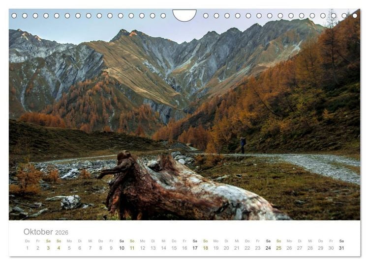 Produktbild: Berge - Die Sch&ouml;nheit der Alpen (Wandkalender 2026 DIN A4 quer), CALVENDO Monatskalender