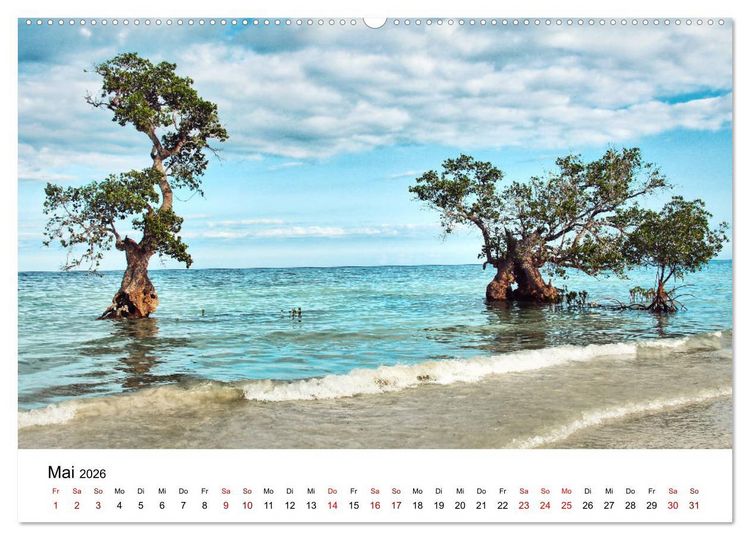 Produktbild: Philippinen - Faszinierende Inselwelten (hochwertiger Premium Wandkalender 2026 DIN A2 quer), Kunstdruck in Hochglanz