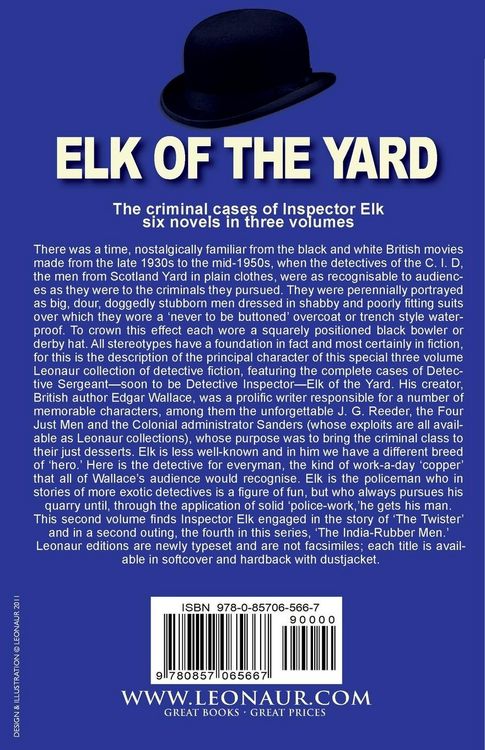 Produktbild: Elk of the 'Yard'-The Criminal Cases of Inspector Elk