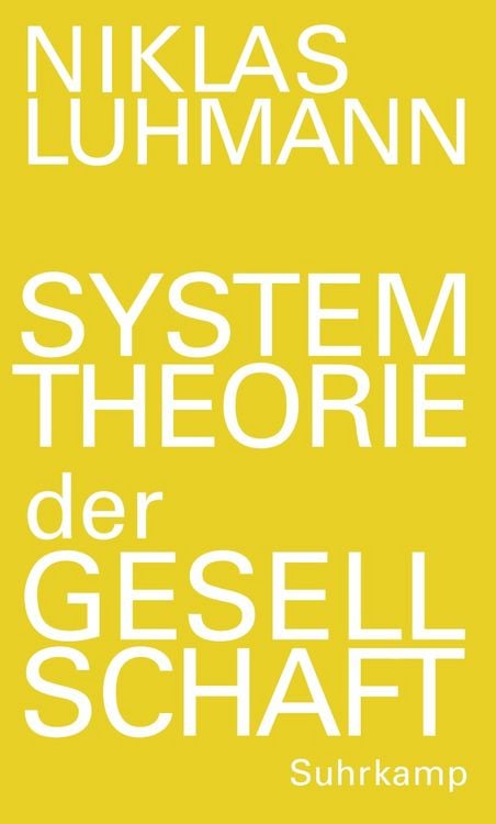 Produktbild: Systemtheorie der Gesellschaft