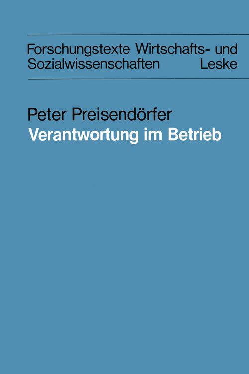 Produktbild: Verantwortung im Betrieb