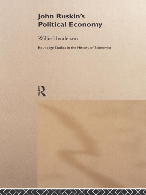 Produktbild: John Ruskin's Political Economy