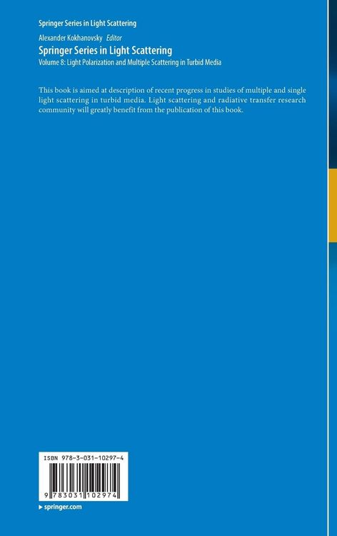 Produktbild: Springer Series in Light Scattering