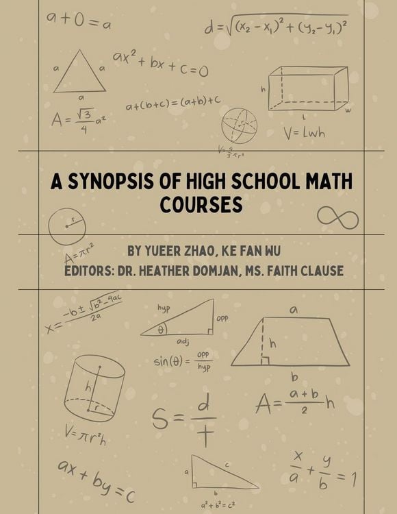Produktbild: A Synopsis of High School Math Courses