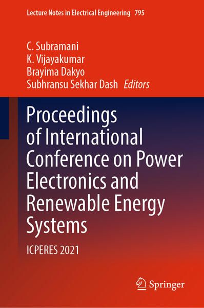 Produktbild: Proceedings of International Conference on Power Electronics and Renewable Energy Systems