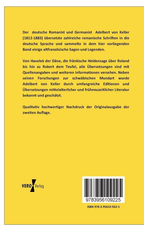 Produktbild: Altfranz&ouml;sische Sagen