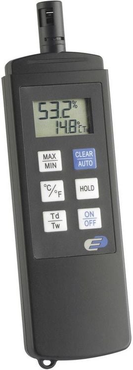 Produktbild: TFA Dostmann Dewpoint Pro Thermo-/Hygrometer Schwarz 31.1028