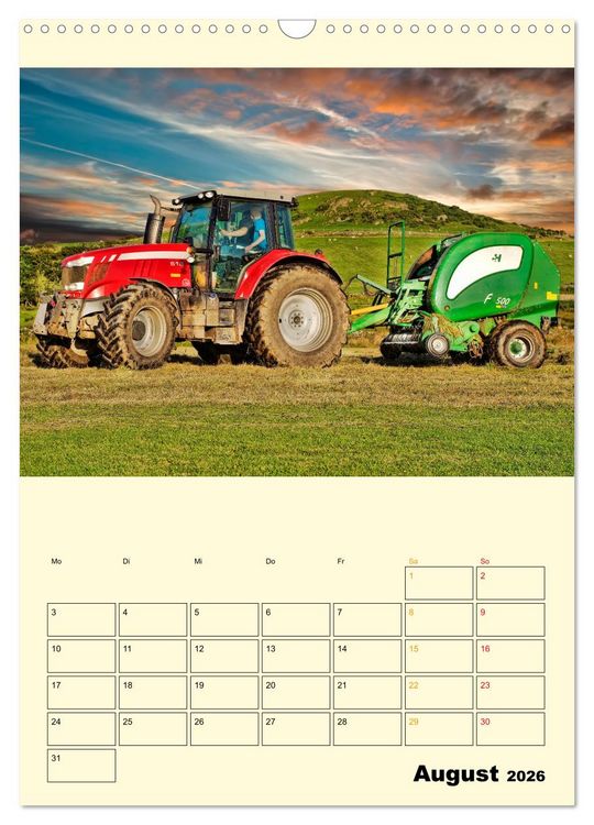 Produktbild: Landwirtschaft - digital in die Zukunft (Wandkalender 2026 DIN A3 hoch), CALVENDO Monatskalender