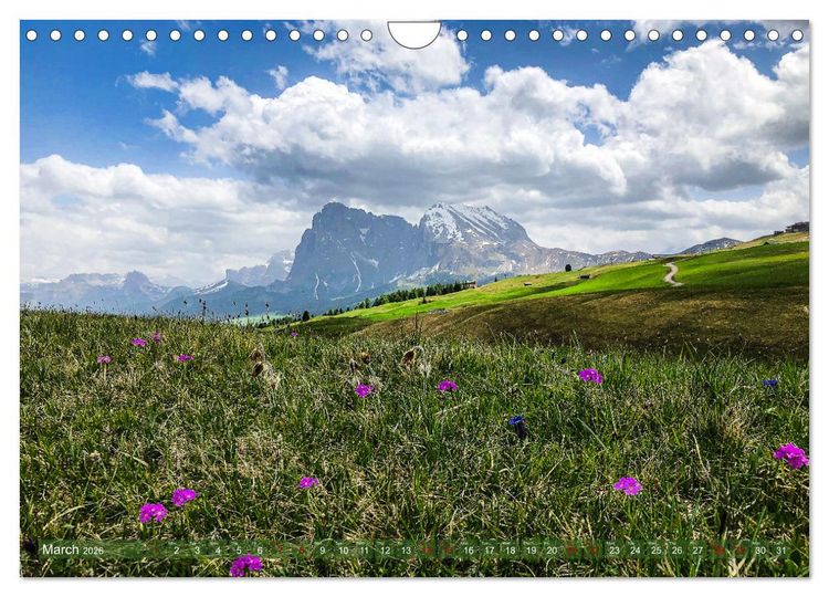 Produktbild: Fascinating Dolomite Alps (Wall Calendar 2026 DIN A4 landscape), CALVENDO 12 Month Wall Calendar