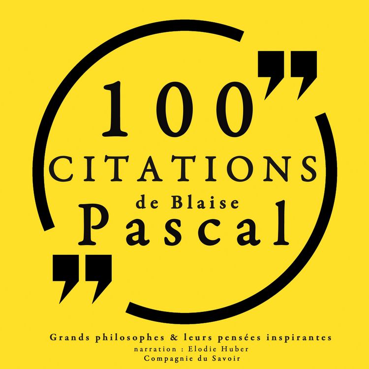 Produktbild: 100 citations de Blaise Pascal