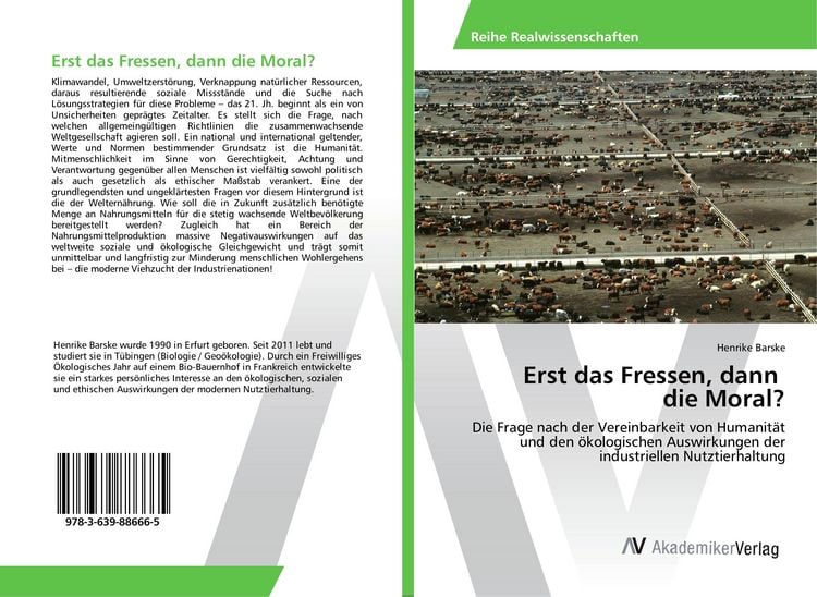 Produktbild: Erst das Fressen, dann die Moral?