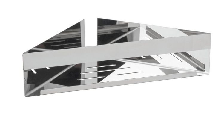 Produktbild: Turbo-Loc&reg; Eckablage Mod. Genova Shine, Befestigen ohne bohren