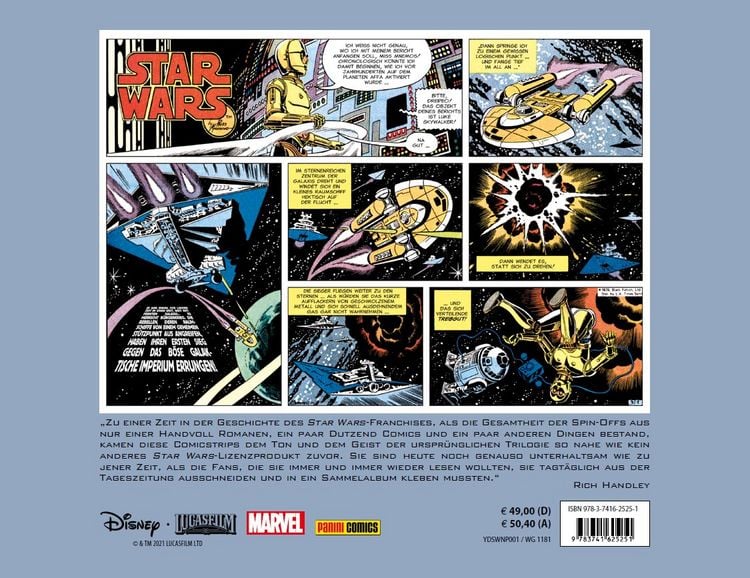 Produktbild: Star Wars: Die kompletten Comicstrips