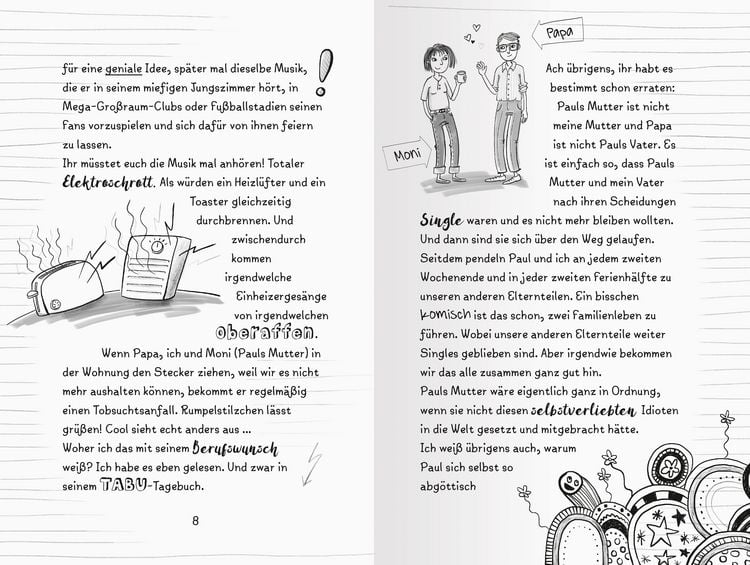 Produktbild: Das ungeheimste Tagebuch der Welt!, Band 1: Wie mein bescheuerter Bruder Klassen