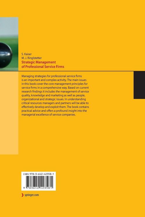 Produktbild: Strategic Management of Professional Service Firms