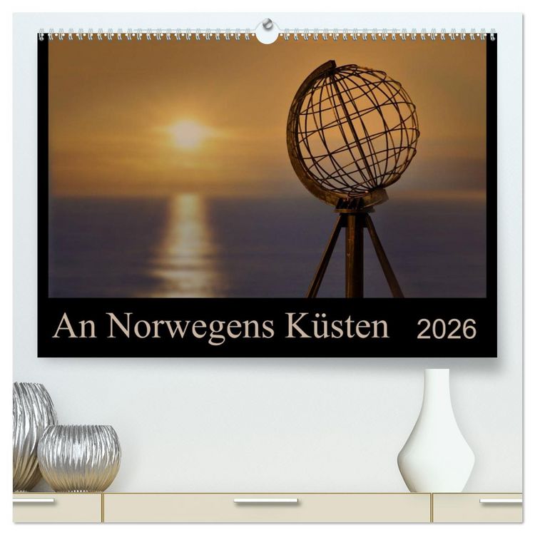 Produktbild: An Norwegens K&uuml;sten (hochwertiger Premium Wandkalender 2026 DIN A2 quer), Kunstdruck in Hochglanz