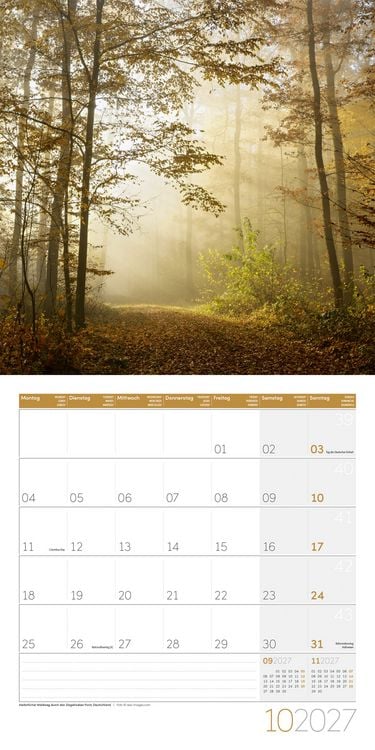 Produktbild: Atempause Kalender 2027 - 30x30 - Art12