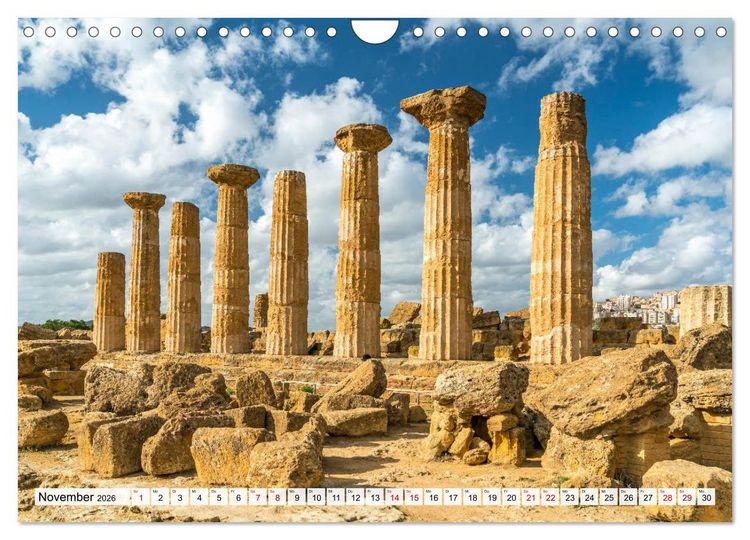Produktbild: Italien - Sizilien (Wandkalender 2026 DIN A4 quer), CALVENDO Monatskalender