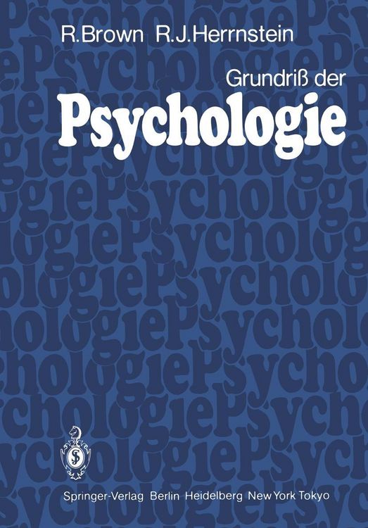 Produktbild: Grundri&szlig; der Psychologie