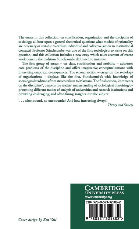 Produktbild: Stratification and Organization
