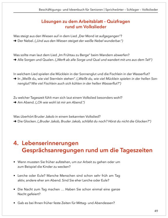 Produktbild: Das gro&szlig;e Besch&auml;ftigungsbuch f&uuml;r Senioren. Auch mit Demenz. Sprichw&ouml;rter - Schlager - Volkslieder. Die besten Besch&auml;ftigungen und Ideen f&uuml;r Senioren. Mit Kopiervorlagen