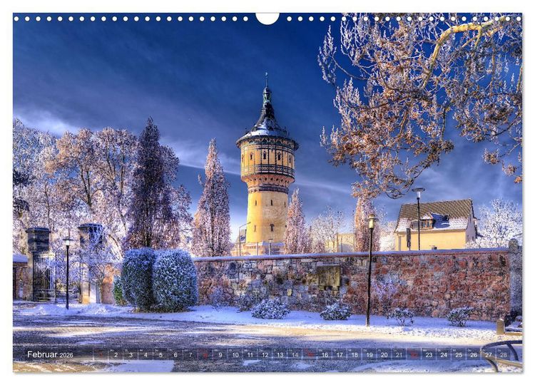 Produktbild: Halle an der Saale - Stadtansichten (Wandkalender 2026 DIN A3 quer), CALVENDO Monatskalender