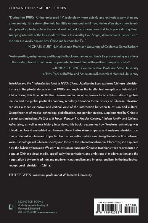 Produktbild: Television and the Modernization Ideal in 1980s China