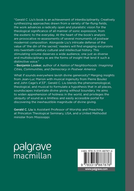Produktbild: Music and the Generosity of God