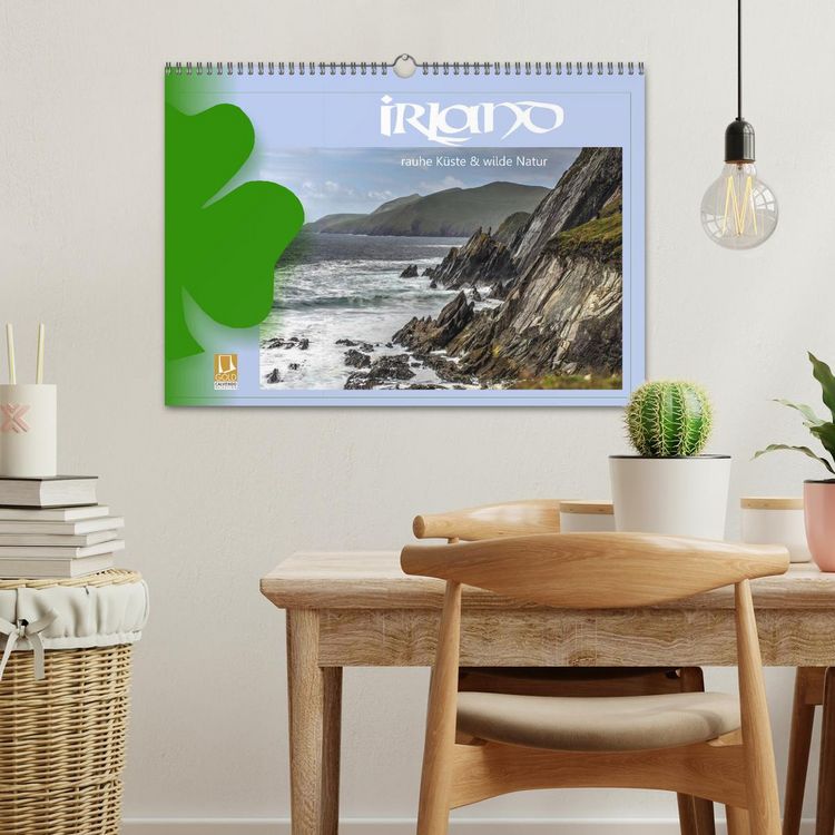 Produktbild: Irland - Rauhe K&uuml;ste und Wilde Natur (Wandkalender 2026 DIN A3 quer), CALVENDO Monatskalender