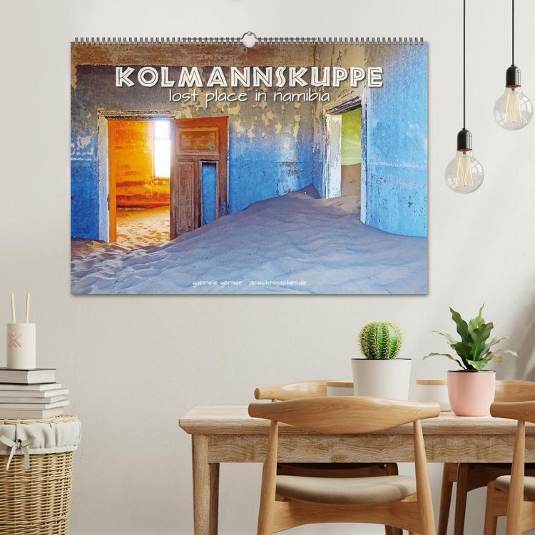 Produktbild: Kolmannskuppe Lost Place in Namibia (Wandkalender 2026 DIN A2 quer), CALVENDO Monatskalender