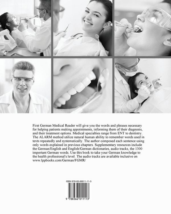 Produktbild: First German Medical Reader for Health Professions and Nursing