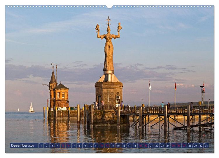 Produktbild: Sehnsuchtsziel Bodensee (Wandkalender 2026 DIN A2 quer), CALVENDO Monatskalender